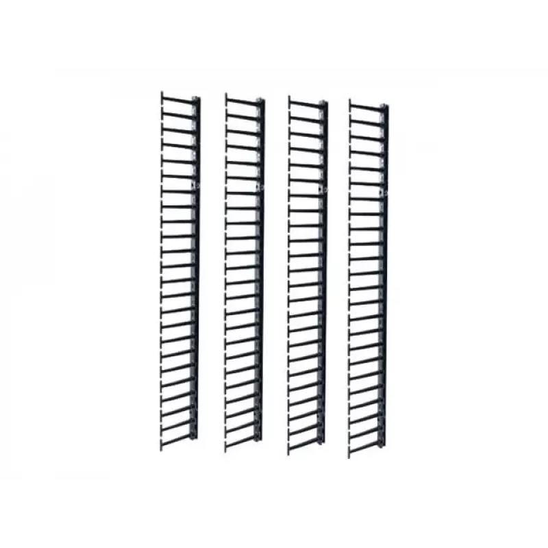 APC NetShelter gestione cavi, gestore cavi verticale, per rack NetShelter SX Networking 48U, set da 4 pezzi, 250 x 2045 x 170 mm