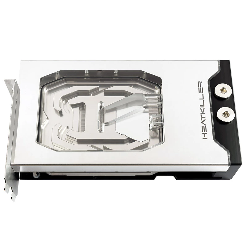 Watercool Heatkiller V Pro RTX 4090 FE ARGB raffreddatore GPU ad acqua – parte superiore in acrilico, base in nichel