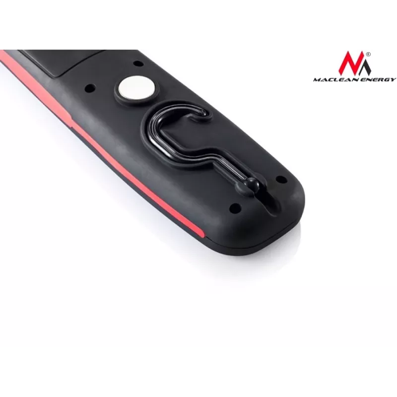 Lampada da officina MACLEAN MCE03 — 24 LED, base magnetica e gancio, a batteria (3×AAA)