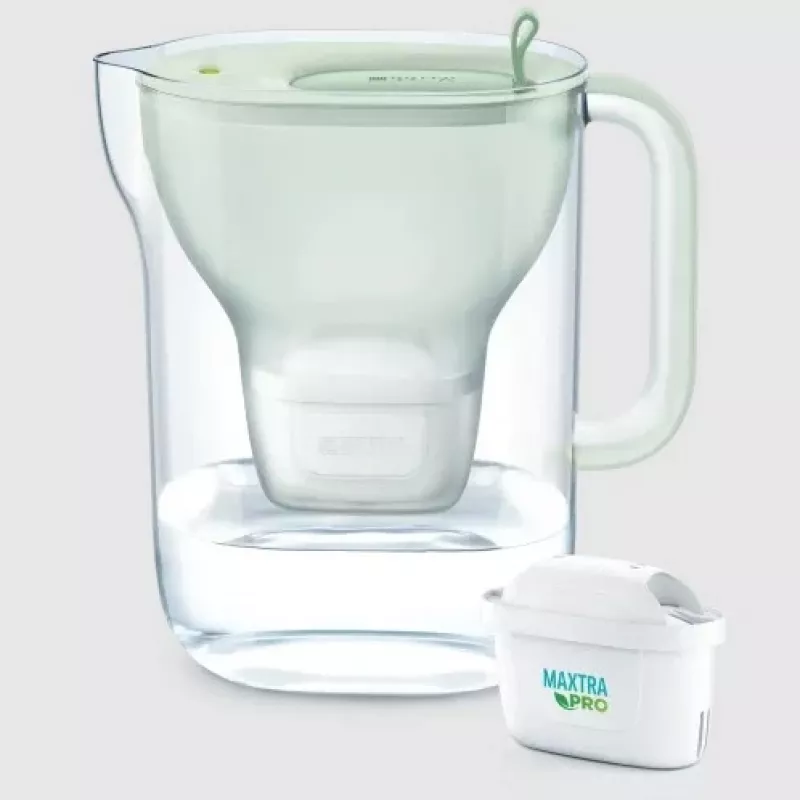 Brita Style eco caraffa filtrante per acqua, blu ghiacciaio