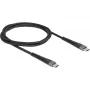 Cavo USB DeLOCK 81124 USB 2.0 1m USB C nero