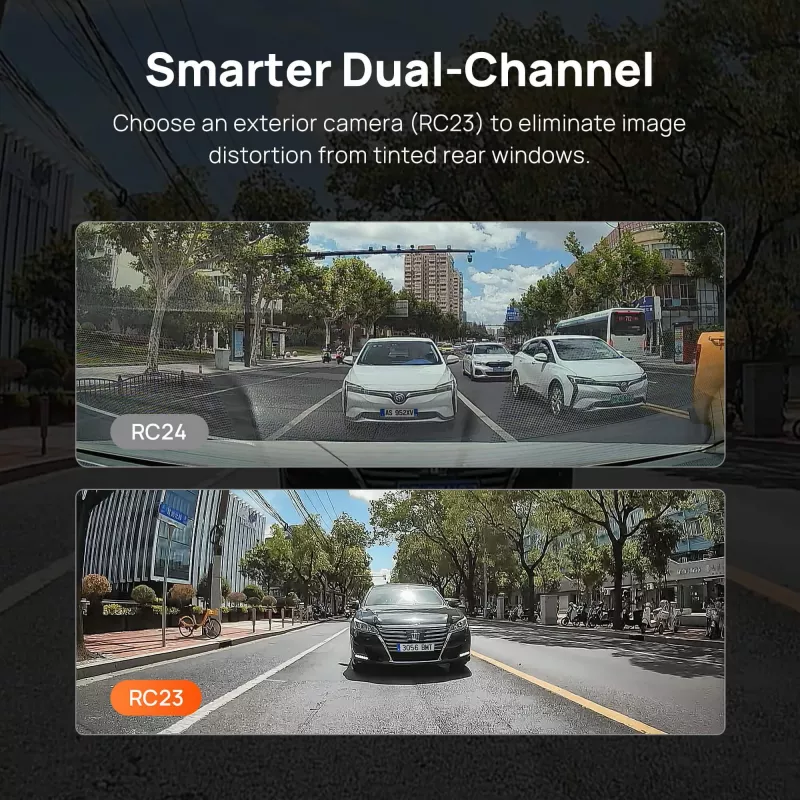 70mai A810S set dash cam 4K con telecamera posteriore RC24