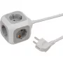 Prolunga elettrica Brennenstuhl 1150090 1,4 m 4 uscite AC per interni bianco (1150090)