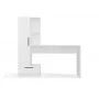 Set scrivania + libreria Cosmo, bianco