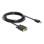Cavo Delock DisplayPort 1.1 maschio > DVI 24+1 maschio passivo 3 m nero (82592)