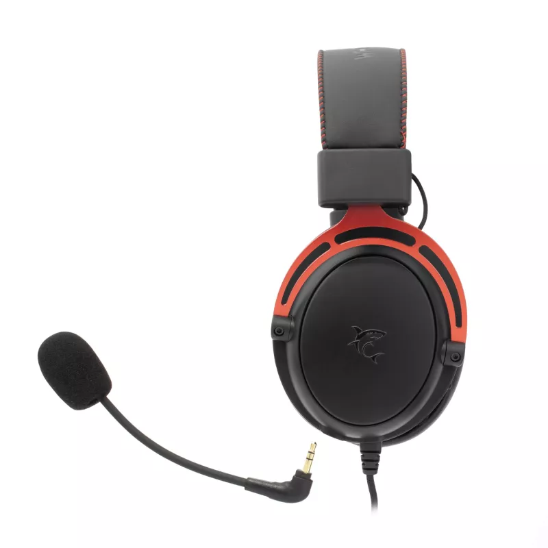 Cuffie White Shark GH-2341 Gorilla nero/rosso