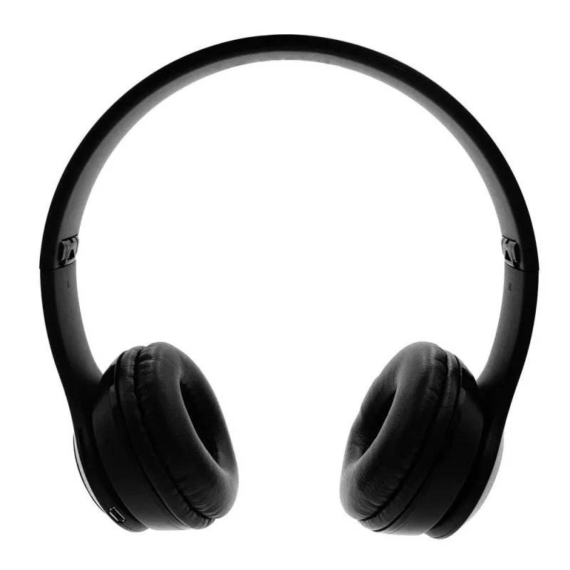 Cuffie wireless MEDIA-TECH EPSILION BT MT3591 Bluetooth 4.2 microfono radio FM nero