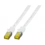 EFB-Elektronik Cavo patch RJ45 Cat.6A S/FTP LSZHCat.7 cavo grezzo bianco 5m Produttore: EFB Elektronik (MK7001.5W)
