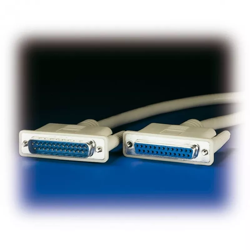 ROLINE Cavo seriale - DB-25 (M) a DB-25 (F)