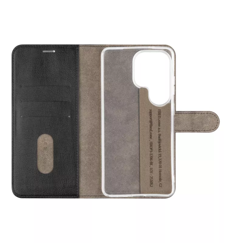 Fixed Opus | Custodia a libro | Samsung | Galaxy S26 Ultra | Pelle sintetica | Nero