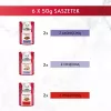 GOURMET Mon Petit Meat Mix - cibo umido per gatti - 6 x 50 g