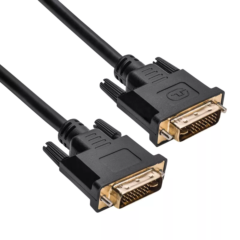 Cavo DVI-I Dual-Link Akyga AK-AV-02, 24+5 poli, 1,8 m, nero
