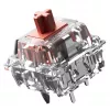 Switch meccanici per tastiera GLORIOUS Fox Ultralight — 5-Pin, lineari MX-Stem, 30 g, lubrificati, 110 pezzi