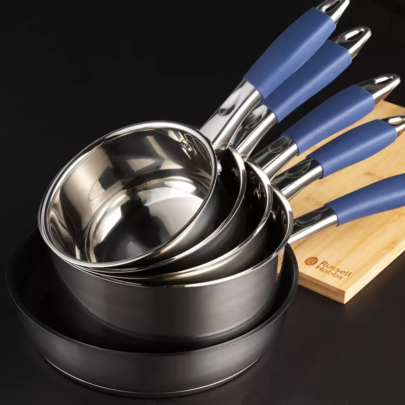 Set pentole Russell Hobbs RH01179EU, 5 pezzi, blu