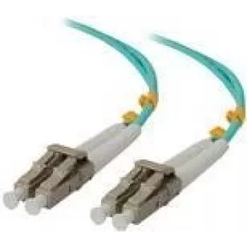 ALOGIC - Cavo patch - LC multimodale (M) su LC multimodale (M) - 2,0 m - fibra ottica - duplex - 50/125 micrometri - OM4 - privo di alogeni (LCLC-02-OM4)