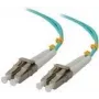 ALOGIC - Cavo patch - LC multimodale (M) su LC multimodale (M) - 2,0 m - fibra ottica - duplex - 50/125 micrometri - OM4 - privo di alogeni (LCLC-02-OM4)