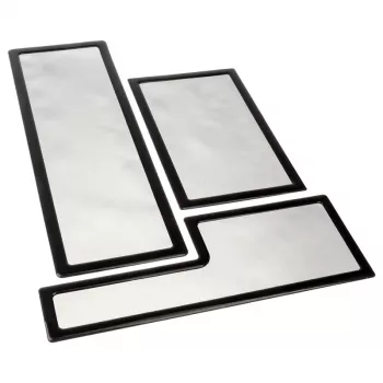 Filtro antipolvere DEMCiflex 0539 per Enthoo Luxe, nero, confezione da 3