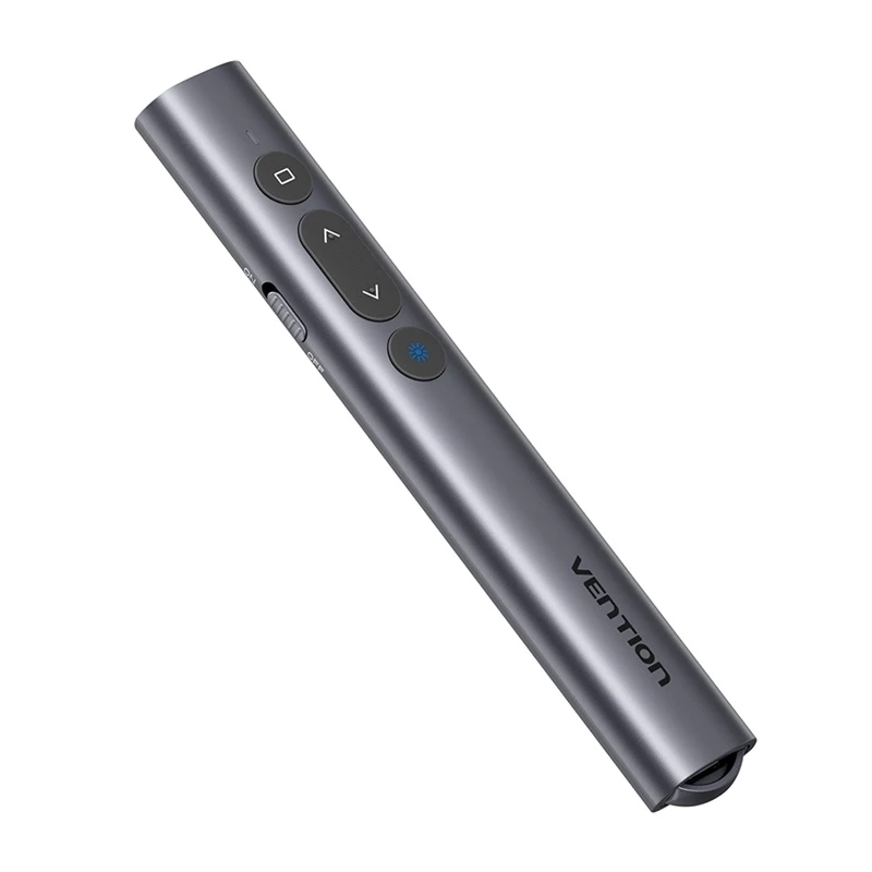 Puntatore laser wireless Vention KQIH0 – laser rosso, portata massima 50 m, interfaccia USB, leggero case in PVC