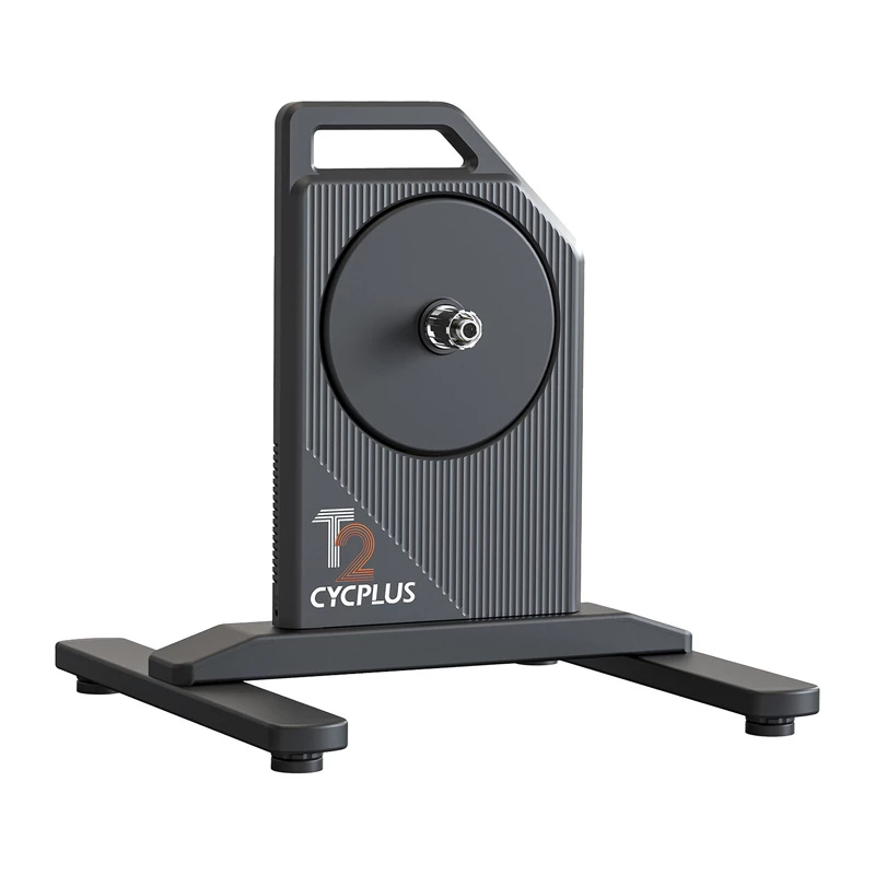 Rullo per bicicletta intelligente Cycplus T2H — trainer indoor per ciclismo, design wheel-on, controllo interattivo della resistenza