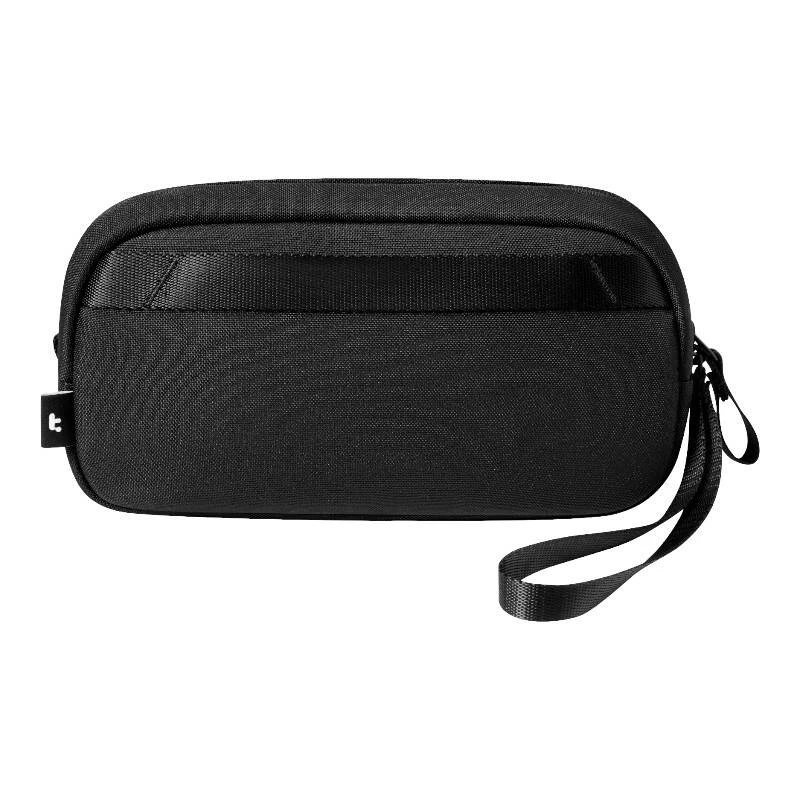Borsa accessori Tomtoc Light-T12 di Tomtoc (nero) — organizer compatto per cavi e piccoli accessori