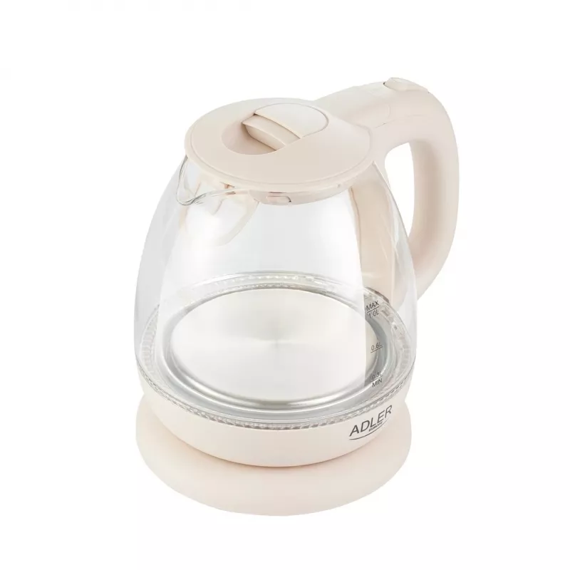 Bollitore elettrico Adler AD 1283C 1 L 900 W crema