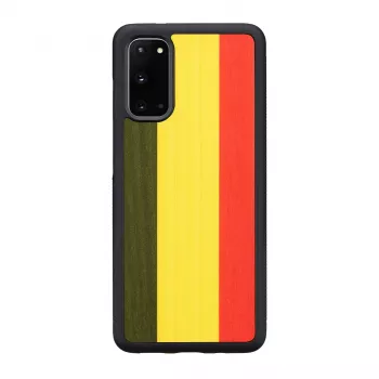 Custodia per cellulare man and wood Galaxy S20 Reggae nero