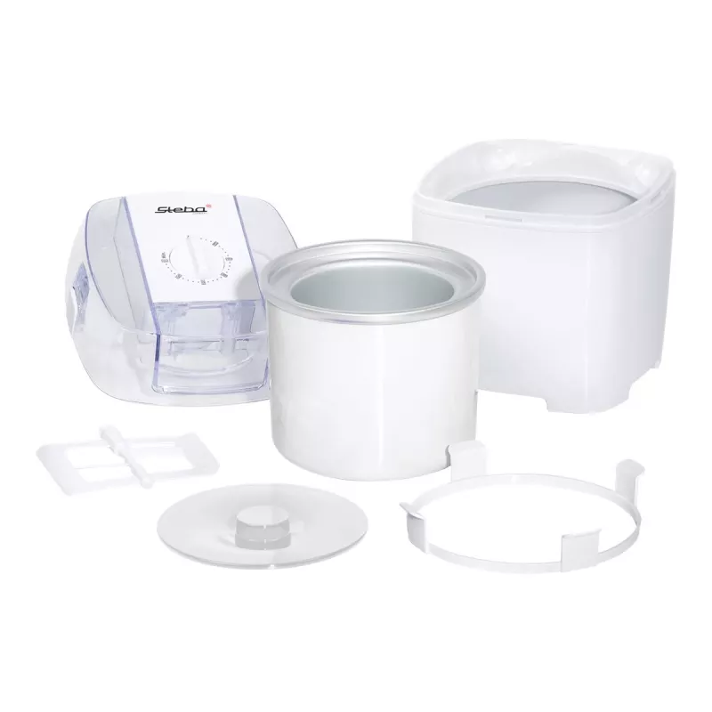 Macchina per gelato Steba IC20 1,5L 9,5W trasparente bianco