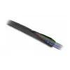 Calza intrecciata DeLOCK 3 m x 50 mm nero resistente al calore