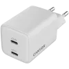 Caricabatterie Canyon CU45CC GaN 45 W 2xPD, bianco (CNS-CUW45CC)