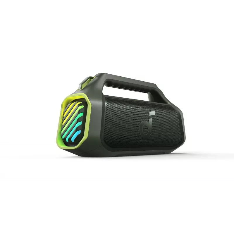 Boom 2 Plus | Potente altoparlante Bluetooth per esterni con bassi avventura verde