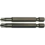 C.K. punta plus/minus SL/PZ 1 acciaio cromo-vanadio E 6,3 2 pz. (422001)