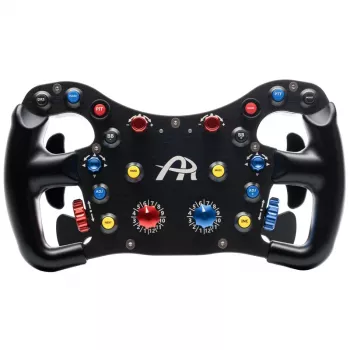 Volante Ascher Racing F64-USB V3 — design butterfly ergonomico, connessione USB