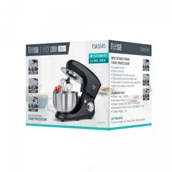 Robot da cucina TEESA EASY COOK Single nero TSA3545-B 1000W 4L