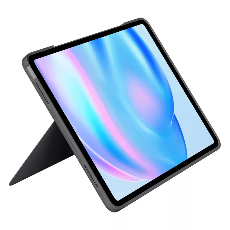 Tastiera Logitech Combo Touch QWERTY danese finlandese norvegese svedese Smart Connector grigio