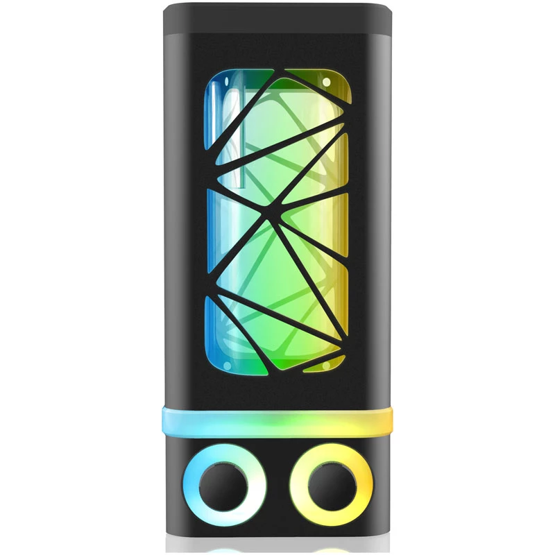 Vaschetta di espansione RAIJINTEK ANTILA PURE R100B 172,5 mm ARGB nera per raffreddamento a liquido personalizzato