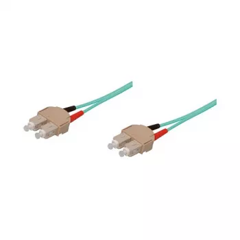Cavo patch fibra ottica duplex OM3 (multimodale, 50/125) SC/SC, LSZH, polarità invertibile, 2 m, Good Connections®