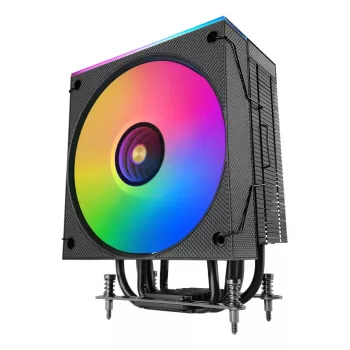 Dissipatore TACENS Mars Gaming MCPU-LCD, ventola 120 mm, TDP 300 W, supporta LGA1700/1200/115x/1366 e AM4/AM5, nero