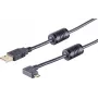 Cavo USB S/CONN 13-10001 USB 2.0 1 m nero