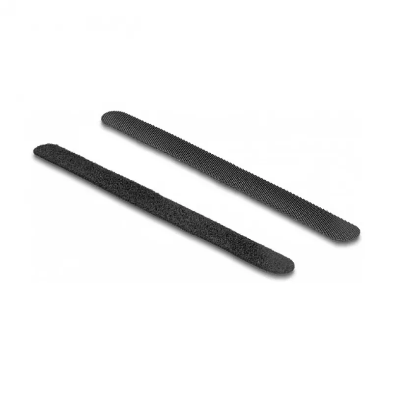 DeLOCK Fascetta in velcro per scanner ad anello nero 9 mm x 160 mm