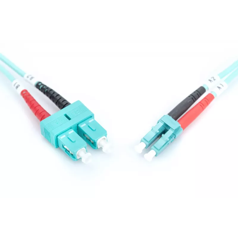 Cavo patch in fibra ottica Digitus OM3 LC/SC 1 m