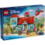 LEGO Disney Set 43268 Casa sulla spiaggia – casa modulare da costruire, 834 pezzi, 5 minifigure, età 9+