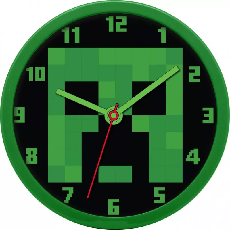 Orologio da parete Minecraft 25 cm