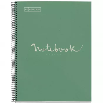 Quaderno MAUL A613351 A4 80 fogli verde copertina rigida