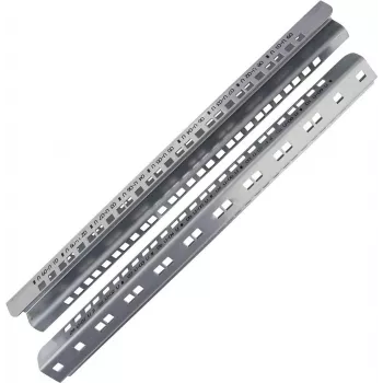 Set guide di montaggio rack LOGON RAX405 acciaio inox 48,3 cm