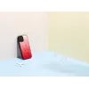Custodia iKins per Apple iPhone 12 / 12 Pro, pink lake con bordo nero