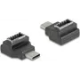 DeLOCK 67235 adattatore USB Type-C USB Type-E nero