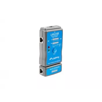 Tester per cavi di rete Lanberg NT-0403 tester PoE blu