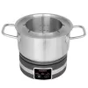 Fonduta elettrica Gastroback 42568 1,8 l 8 persone nero acciaio inox