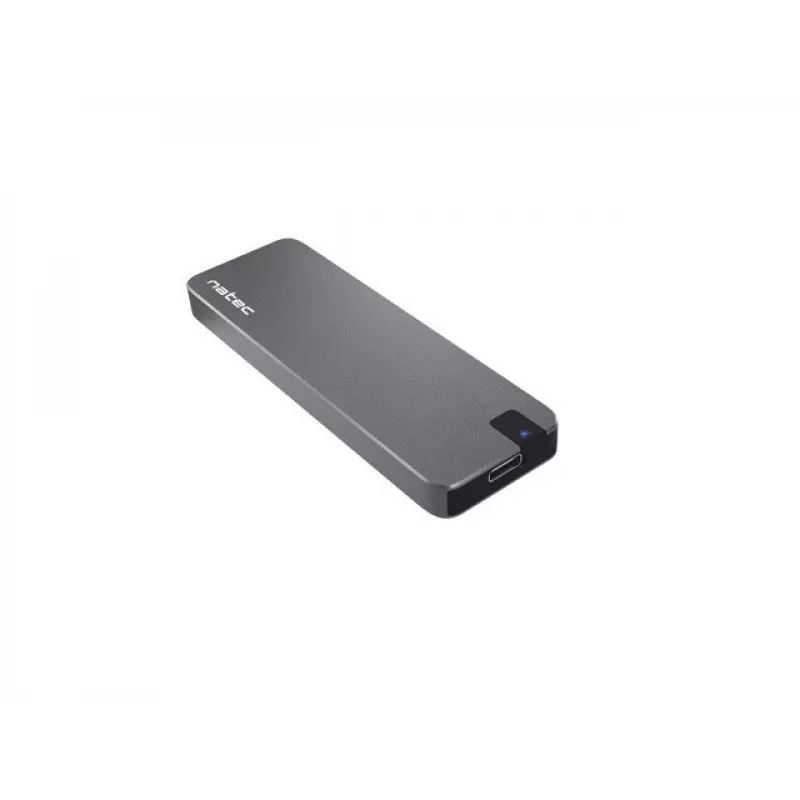 Natec Rhino NKZ-1953 box per SSD M.2 NVMe, USB-C 3.2 Gen 2 10 Gbps, M.2 2230/2242/2260/2280, fino a 2 TB, alluminio