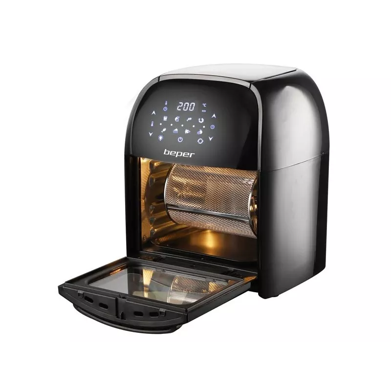 Friggitrice ad aria Beper P101FRI012 12 L 1800 W nero